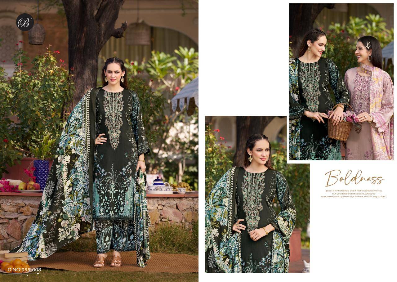 Belliza dilkhush vol-3 Dress material wholesale market Pune
